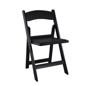 Black Resing Chair with Cushion